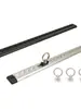 Accesorios para RV Riel de Liberación Rápida Aleación de Aluminio Piezas de Modificación de Remolque Soporte de Fijación de Tablero de Cama para Coche Hebilla Plateada
