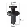 Suministro de Clips de Expansión de Plástico para Automóviles de 6 mm para Guardabarros, Salpicaderas y Maletero, Clips de Nylon