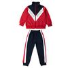 Bordado Rosa Primavera y Otoño Nuevos Uniformes de Primaria y Secundaria Uniformes de Clase para Niños Uniformes de Jardín de Niños Trajes Deportivos Estampados a Juego de Color