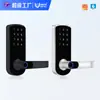 Comercio Exterior Europeo y Americano Cerradura Inteligente de Lengüeta Única TTLOCK Aplicación Móvil Cerradura de Huella Dactilar Tuya wifi Cerradura de Huella Dactilar Fabricante