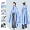 Impermeable para Usuarios de Patinetas Eléctricas, de Cuerpo Completo, Engrosado, a Prueba de Tormentas, Unisex, Talla Grande, Poncho de Lluvia para Patineta Eléctrica para Adultos