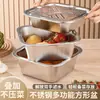 Tina para Lavar Verduras de Acero Inoxidable 304 con Colador, Modelo Nuevo 2026, para Lavar Arroz y Frutas, Utensilio de Cocina Doble Capa de Grado Alimenticio para el Hogar