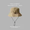 Sombrero de pescador de secado rápido para hombres y mujeres, sombrero de protección solar de verano para exteriores, plegable y portátil, adecuado para senderismo y pesca, sombrero tipo cubo de color liso