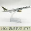 Modelo de avión 16cm Serie Boeing b747b757b777b7b787 aleación modelo sólido adornos de avión en grandes cantidades en stock