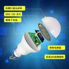 Luz solar LED para acampamento, trabalho ao ar livre, iluminação para barraca de acampamento, lâmpada de carregamento portátil para uso doméstico