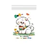 Sacos de lixo adesivos para mesa, com designs fofos de cachorrinhos, adequados para mesas de estudantes, quartos de dormitório e uso no carro; bolsas de armazenamento portáteis para limpeza