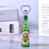 Abridor de botellas de cerveza creativo hogar personalizado tendencia pegatinas para refrigerador mini destornillador de cerveza al por mayor