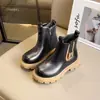 Botas Martin para Niños Otoño Invierno Estilo Nuevo Más Terciopelo Cálido Unisex Botas de Cuero Estilo Británico Cremallera Lateral Botines Suela Gruesa Antideslizante