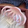 Pinza para el pelo de calabaza de PC de gran tamaño 13 cm transfronteriza para mujer con múltiples volúmenes de cabello en la parte posterior de la cabeza, pinza de tiburón, pinza agarradora elegante