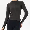 Otoño 2026 Ropa Deportiva de Fitness de Secado Rápido para Pilates Chaqueta para Correr al Aire Libre Ropa de Yoga Ajustada de Alta Elasticidad para Mujer