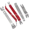 Herramienta de desmontaje de audio de coche, placa de palanca modificada, destornillador de clips interiores, palanca de metal de 5 piezas, desmontaje de panel de puerta