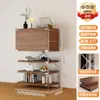 Estante de Armazenamento Bauhaus Aparador Multifuncional Doméstico Gabinete de Café de Chão para Sala de Estar Gabinete Lateral de Sofá Gabinete de Exposição de Armazenamento