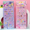 Novos Adesivos de Strass Cartoon de Cristal Ktc-003 com Padrões de Desenho Animado para Recompensas Infantis, Adesivos Decorativos de Strass Acrílico Atacado