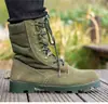 Suministro Transfronterizo de Botas Nuevas de Caña Alta Color Arena para Hombre, Botas de Combate Talla Grande, Botas Delta del Desierto Impermeables, Panama Outdoor