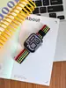 Correa de Reloj Tejida con Hebilla Magnética Doble en Forma de Diamante Adecuada para Apple Watch iWatch 12ª Generación 11/10Ultrase