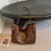 Bolsa Tote Estilo Coreano Retro Shuai Mijia para Mujer 2026 Nueva Moda Simple para Viajes Diarios Bolso de Hombro Único