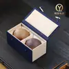 Juegos de Té Cerámicos de Taza Única y Múltiples Tazas, Tazas de Té, Tazas de Degustación, Cajas de Regalo, Juegos de Tetera de Arcilla Púrpura de Taza Doble, Juegos de Cuatro y Seis Tazas, Cajas de Brocado Hechas a Medida
