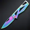 Venta Directa de Fábrica Cuchillo Plegable Portátil para Exteriores Cuchillo Multifuncional Cuchillo Plegable de Supervivencia para Exteriores Mini Cuchillo de Autodefensa