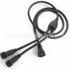 Cabo de conexão à prova d'água macho e fêmea de 4 núcleos LED M16, conector de sinal à prova d'água 4p, conector externo à prova de chuva, 1 para 2 conectores