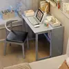 Escritorio Plegable de Madera Maciza Estudiante Hogar Dormitorio Apartamento Pequeño Sencillo Escritorio de Escritura Escritorio de Estudio Oficina Escritorio para Computadora
