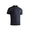 Nuevo Estilo Camisas Polo sin Costuras de Secado Rápido con Sensación de Hielo para Hombre y Mujer, Tops Elásticos de Manga Corta de Verano para Negocios Casuales, Venta al por Mayor Directa de Fábrica