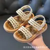 Sandalias para Niñas para Verano, Suministro Directo para Niños Pequeños, Medianos y Grandes, Modelos Nuevos para Exportación, Venta al por Mayor, Transpirables, Antideslizantes, Calzado Casual