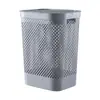 Cesta de plástico para ropa sucia cesto de lavandería sucio no 12 blanco gris oscuro un montón Jin Wu Pai