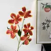 5 Orquídeas Phalaenopsis Artificiales para Arreglos Florales de Boda, Orquídeas Mariposa Falsas, Flores Artificiales Phalaenopsis