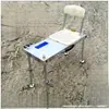 Plataforma de pesca anfibia mini china, silla de pesca plegable de aleación de aluminio, pequeña y portátil, otras características no especificadas