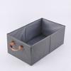 Caja de almacenamiento de ropa catiónica, caja de almacenamiento de tela, armario plegable tipo cajón de gran capacidad con caja de almacenamiento tipo cartera.