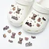 Buraco sapatos acessórios de alta qualidade ervilhas sapatos sapatos flor decorativo fivela diy acessórios jóias chinelos fivela removível sapato fivela