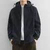 Chaqueta de Polar Pesado para Hombre, Polar con Capucha Otoño e Invierno, Cárdigan Grueso con Cremallera, Sudadera de Polar Elegante