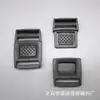Hebilla plana cuadrada de fábrica Hebilla plana de inserción rápida Hebilla de presión plana delgada Hebilla para sandalias Accesorios para equipaje Hebilla Delgada