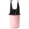 Bolsa de basura para el hogar al por mayor directo de fábrica negra tipo chaleco desechable para almacenamiento bolso de mano de oficina