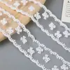Bordado de Fita com Laço DIY de Renda Bege Estilo Coreano Acessórios Renda para Roupas de Seda Leite Acessórios de Cabelo Renda