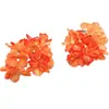 Flor Simulada Borda Queimada Cabeça de Hortênsia Acessórios Feitos à Mão DIY Decoração de Casa Acessórios para Headwear de Casamento Combinação Hanfu