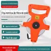 Régua de Fibra Portátil 50 m Ferramenta de Medição Régua de Prateleira 100 m Fita Macia Fita de Aço Régua de Fibra 30 m