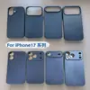 Funda para Teléfono Móvil Apple 17 Promax Mate TPU Silicona Adecuada para iPhone 16 Color Puro 15 Agujero Fino Material Funda 14