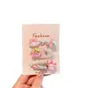 Presilhas de Cabelo Infantis Desenho Animado Fofo, Presilhas para Franja Lateral, Acessórios de Cabelo Doces Sanrio, Presilhas de Cabelo, Presilhas Bico de Pato, Estilo Menina
