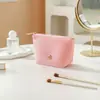 Nova Bolsa de Maquiagem Lulu 2025 Mini Bolsa Pequena para Batom Bolsa de Maquiagem Portátil com Dupla Camada Bolsa de Higiene Pessoal de Viagem para Mulheres