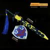 Legend of Zelda Kingdom Tears Wilderness Breath Weapon Modelo Master Sword Hailia Escudo Escudo Escudo Arma