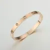Pulsera de Cierre a la Moda, Pulsera Popular Chapada en Oro Rosa de Quinta Generación, Estilo Celebridad de Internet con Diez Diamantes, Cierre Incrustado con Diamantes, Mayoreo