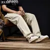 Pantalones Casuales Rectos Lyocell Tencel 2026 Nuevos para Hombre, Marca de Tendencia Primavera, Talla Grande, Gama Alta, Corte Holgado, Estilo Delgado de Verano