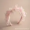 Diadema Niñas Alta Gama 2025 Diadema Presión Superior Craneal Diadema Accesorios para el Cabello Polvo en el Cabello Diadema Alta Gama Accesorios para el Cabello