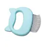 Herramienta para Deslanar Mascotas | Cepillo de Aseo de Acero Inoxidable, Diseñado Específicamente para Remover el Pelo de Mascotas - Adecuado para Gatos y Perros Empaque Blíster