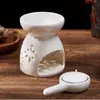 Queimador de Aroma Queimador de Óleo Essencial Lâmpada de Aroma Incenso Pequena Luz Noturna Queimador Eletrônico de Incenso Cerâmica Vela Quarto Selagem Forno de Derreter Cera