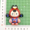 Muñeca de Vestir de Dibujos Animados Luminosa Extra Grande Accesorios de Resina DIY Colgante para Mochila Pasador Material para Accesorios del Cabello Lote