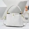Bolsa de mão elegante e texturizada com design de padrão crocodilo, bolsa transversal versátil, bolsa feminina casual, bolsas de mão transfronteiriças