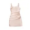 Ropa de Mujer Transfronteriza al por Mayor Estilo Europeo y Americano 2026 Verano Nuevo Vestido Sexy con Cintura Fruncida y Tirantes Finos Falda Ajustada
