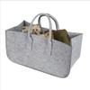 Bolsa de almacenamiento portátil de fieltro, cesta de almacenamiento, baúl, artículos diversos, fieltro de almacenamiento azul, se puede personalizar según sea necesario